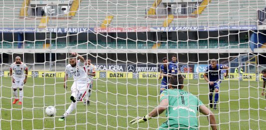 Benevento, 18 giornate senza rigori a favore