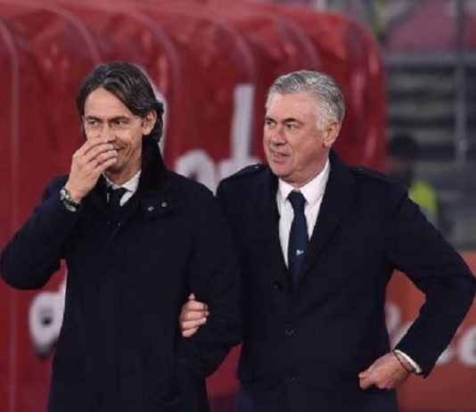 Il Benevento all’esame Napoli: Inzaghi riabbraccia Ancelotti