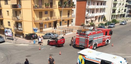 Scontro all’incrocio, tragedia sfiorata