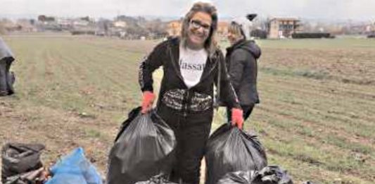 Sottopasso Pantano, raccolti quintali di rifiuti