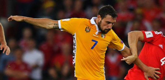 Non solo Glik, anche Ionita sfiderà l’Italia di Mancini con la sua Moldavia