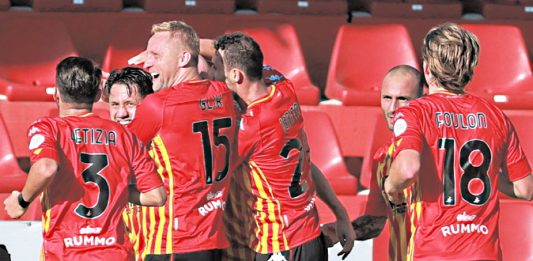 La zampata di Lapadula: la Strega spazza via il Bologna e vola a sei punti