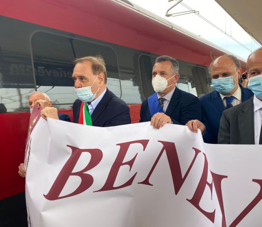 Lo sbarco di Italo nel Sannio: «Sogno realizzato»