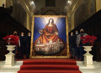 Il quadro di Sant’Agata nel Duomo: l’opera consegnata dalla Società operaia di Mutuo soccorso