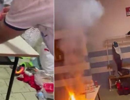 Fuochi d’artificio negli spogliatoi dopo la vittoria contro il Ponte, nei guai calciatore