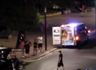 San Giorgio del Sannio – Lite sul viale, colluttazione tra due stranieri: intervengono Carabinieri e 118