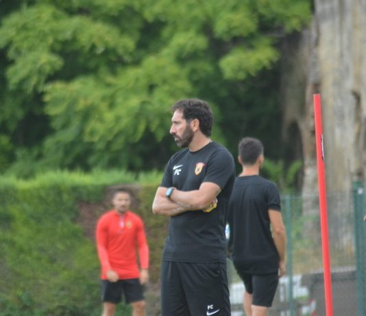 Benevento, Caserta lavora al primo undici ufficiale: in Coppa col 4-3-3 e l’organico al completo
