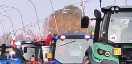 Trattori in marcia, la protesta degli agricoltori arriva anche a Benevento