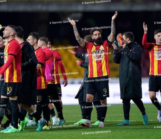 Lanini manda ko il Foggia: il Benevento gonfia il petto e si avvicina alla vetta