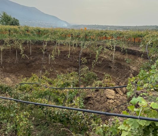 Lavori Alta velocità, cede terreno nei pressi della galleria: tragedia sfiorata a Guardia Sanframondi