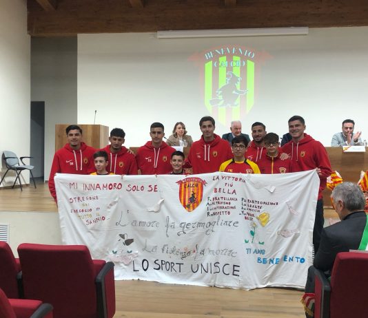 Il Benevento vince con la solidarietà