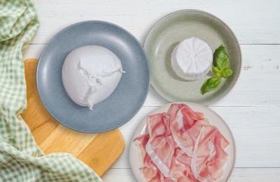 Prosciutto San Daniele, mozzarella e ricotta bufala campana insieme per promuovere i prodotti in 4 Paesi europei