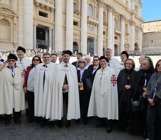 L’Ordine del Santo Sepolcro al pellegrinaggio giubilare con Papa Leone XIV