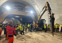 Variante Fortorina, abbattuto ultimo diaframma della galleria ‘San Marco’