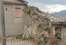 San Martino Sannita – Ruderi a rischio crollo a Cucciano