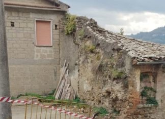 San Martino Sannita – Immobile a rischio crollo, scatta l’ordinanza del sindaco