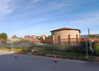 San Giorgio del Sannio – Cantiere per la pista di pattinaggio, alberi abbattuti: ‘cancellata’ area verde
