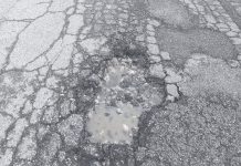 Viale Europa, voragini lungo la strada tra Calvi e Apice