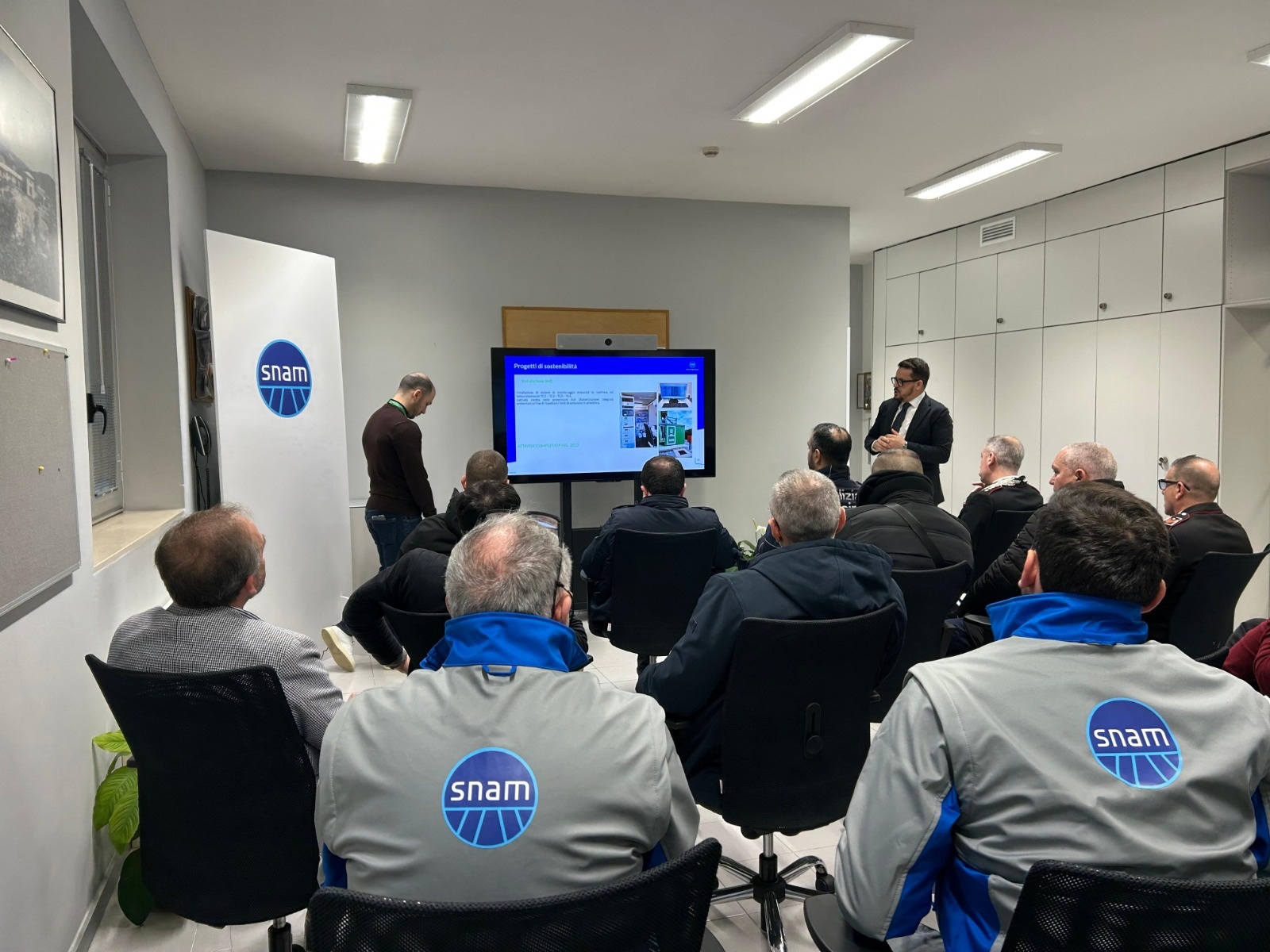 impianto snam melizzano