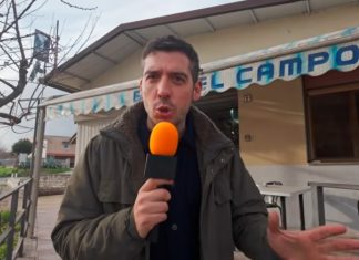 Buonalbergo – Il Bar del campo ‘richiama’ le telecamere di La7