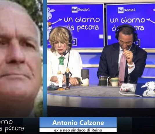 Reino, Calzone protagonista a ‘Un giorno da pecora’ su Rai Radio 1