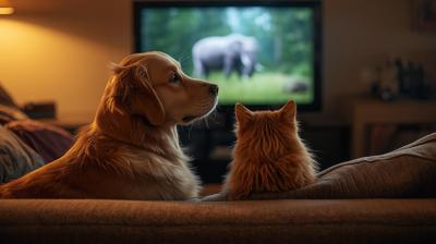 cane_gatto_tv_ai_canva