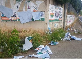 Sant’Agata de’ Goti – Manifesti elettorali strappati, Piccoli: “Offesa per tutti”. Valentino: “Solo vittimismo”