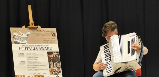 Fisarmonica Italia Award, secondo posto per il sannita Giovanni Cataudo