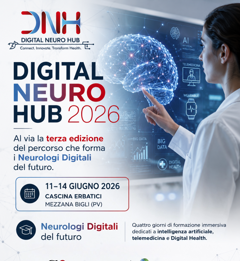 Sanità: Pavia, al via il terzo Digital Neuro Hub di Sin per formare i ‘neurologi digitali’ di domani