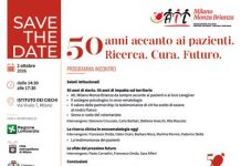 Tumori, Ail Milano Monza Brianza celebra 50 anni accanto ai pazienti oncoematologici