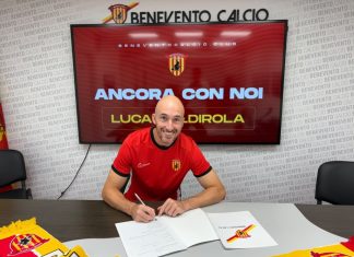 Benevento, Beruatto arriva e Caldirola ci mette la firma