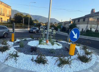 Inaugurata la rotatoria all’incrocio delle strade provinciali 78 e 82