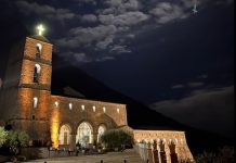 Bucciano, torna a splendere il campanile del Santuario