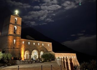 Bucciano, torna a splendere il campanile del Santuario