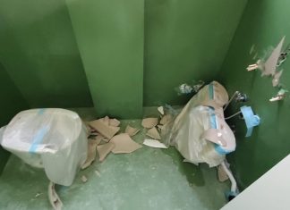 Palestra comunale vandalizzata per la seconda volta, sdegno in valle Caudina