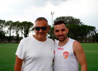 Telese, visita a sorpresa: Brignola si allena con il team sannita