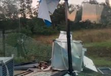 Maltempo, danni anche a San Nicola Manfredi: distrutti i campi di padel