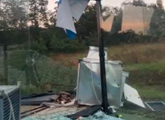 Maltempo, danni anche a San Nicola Manfredi: distrutti i campi di padel