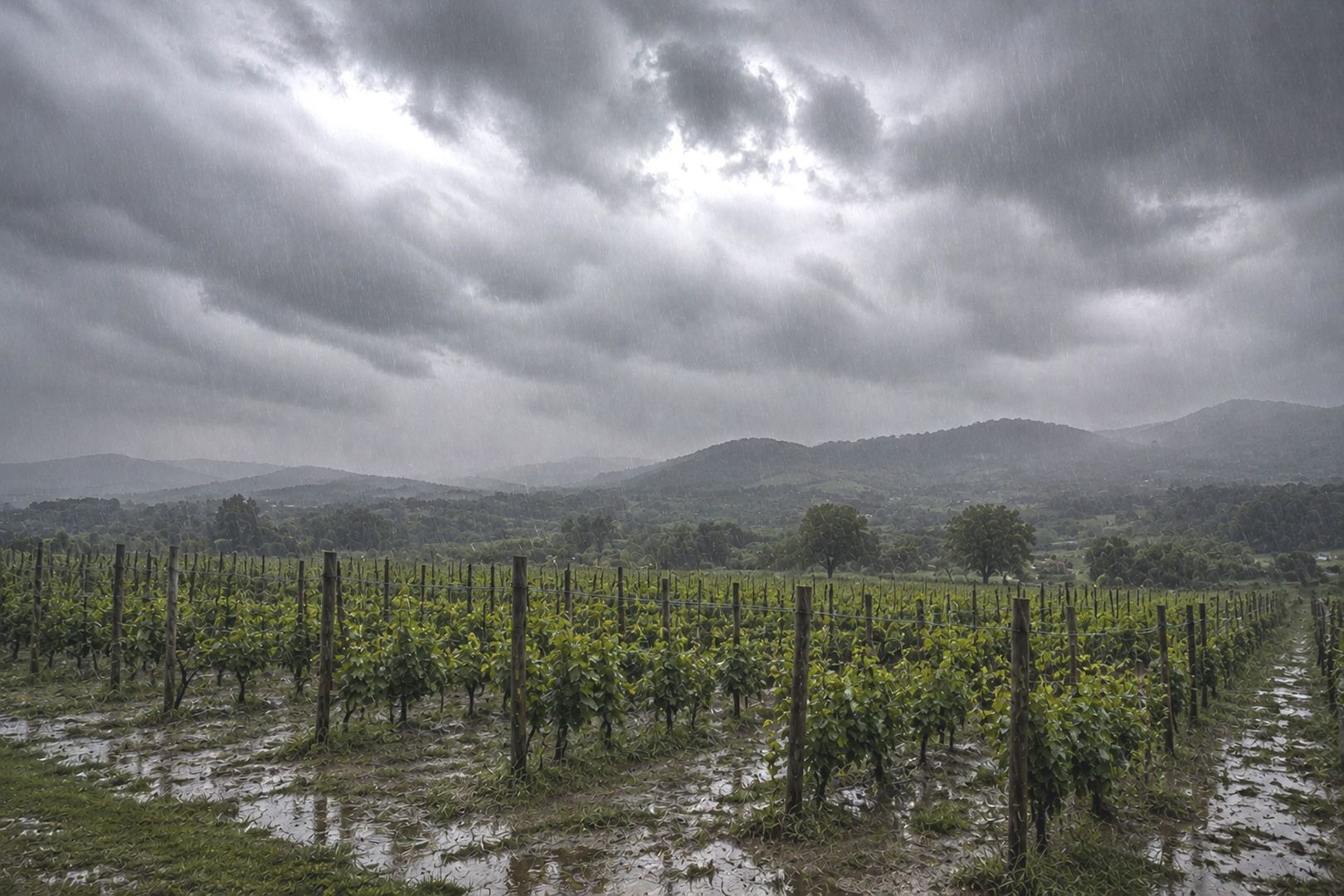 maltempo danni vigneti