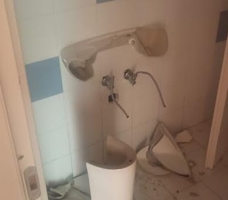 vandali scuola la garde