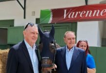 Mastella con il libero del Napoli Krol e con Varenne, ma non lo ha mai sfiorato l’idea di darsi all’ippica