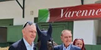 Mastella con il libero del Napoli Krol e con Varenne, ma non lo ha mai sfiorato l’idea di darsi all’ippica