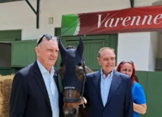 Mastella con il libero del Napoli Krol e con Varenne, ma non lo ha mai sfiorato l’idea di darsi all’ippica