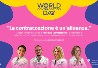 World Contraception Day, Gedeon Richter Italia lancia patto sulla contraccezione
