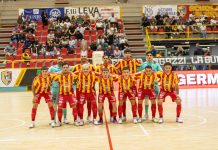 Il Benevento 5 tiene testa ai campioni d’Italia: giallorossi ko 4-2