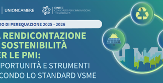 Da Unioncamere e Camcom E.Romagna aiuto alle pmi per rendicontazione sostenibilità con standard Vsme