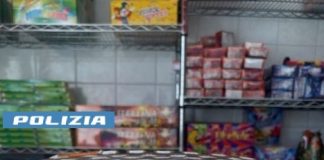 San Leucio del Sannio, Polizia sequestra 250 chili di fuochi d’artificio