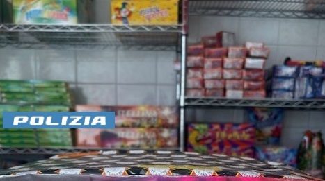 San Leucio del Sannio, Polizia sequestra 250 chili di fuochi d’artificio