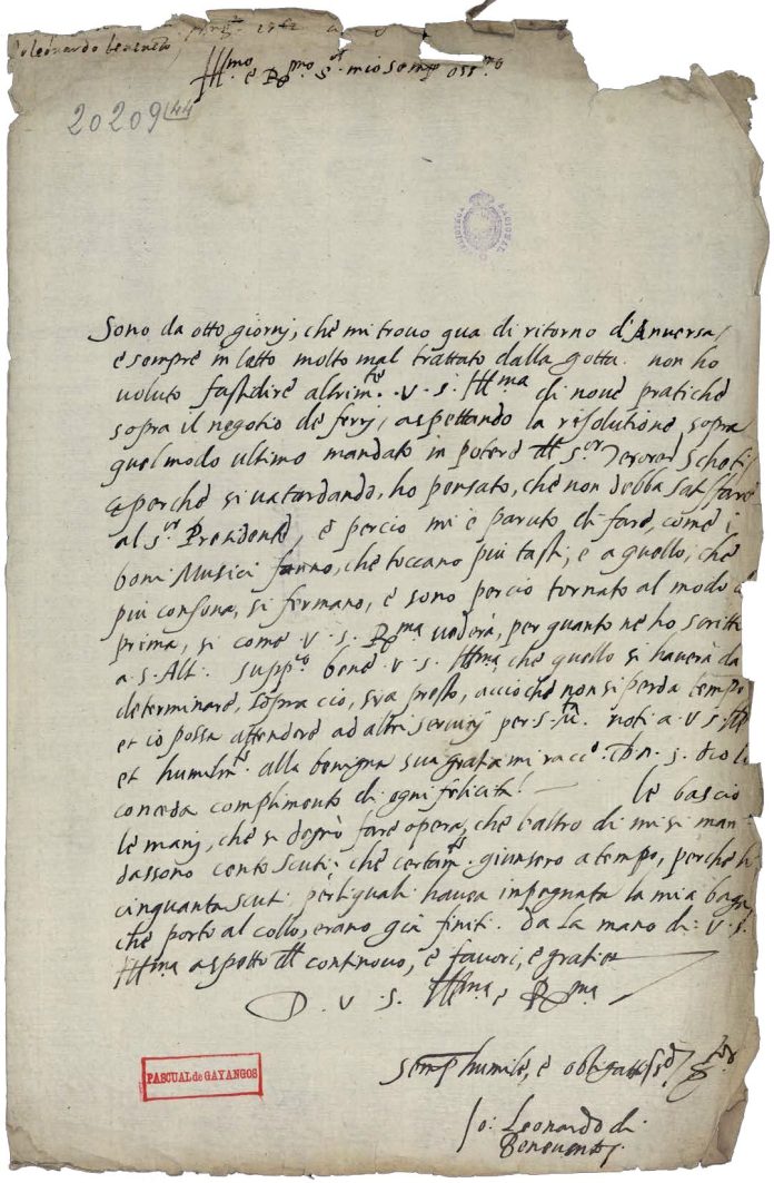 lettera banchiere di benevento
