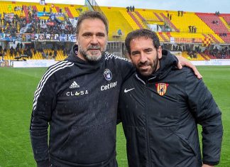 Luca D’Angelo spinge il Benevento: “Avanti con entusiasmo, Sernicola e Beruatto profili importanti”